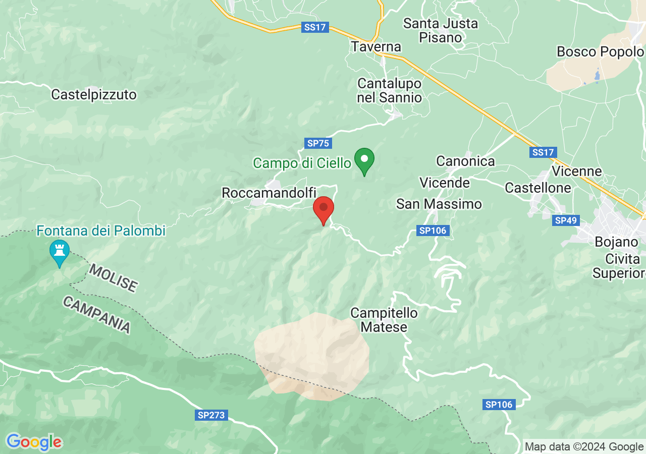 Mappa di Cascata del Rio