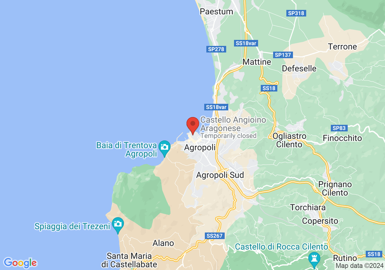 Mappa di Castello angioino aragonese