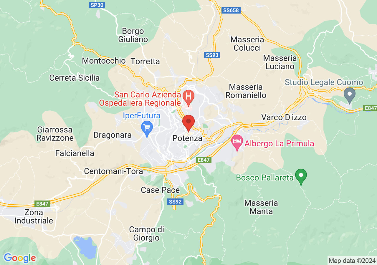 Mappa di Cattedrale di San Gerardo