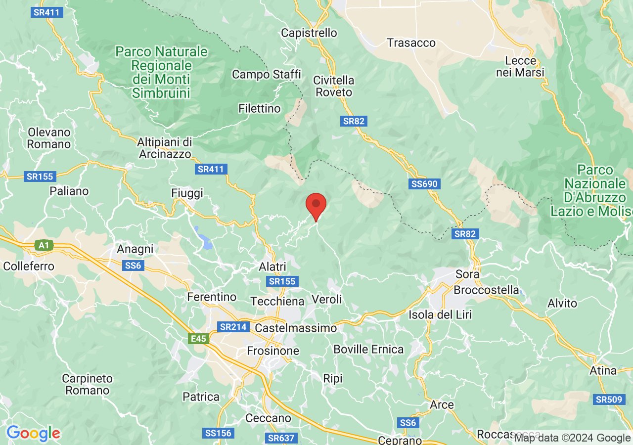 Mappa di Centro storico di Collepardo