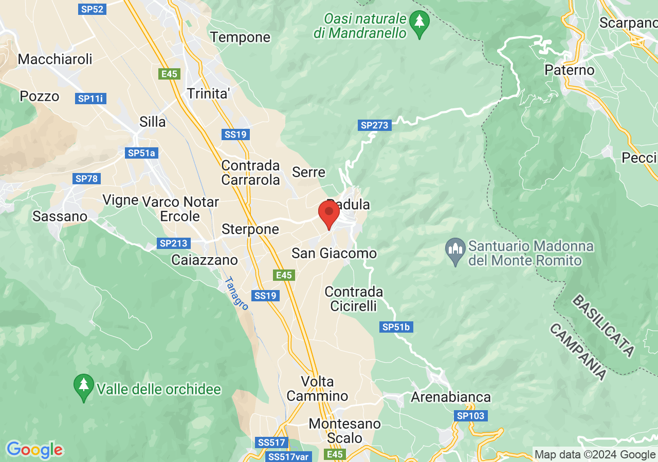 Mappa di Certosa di San Lorenzo