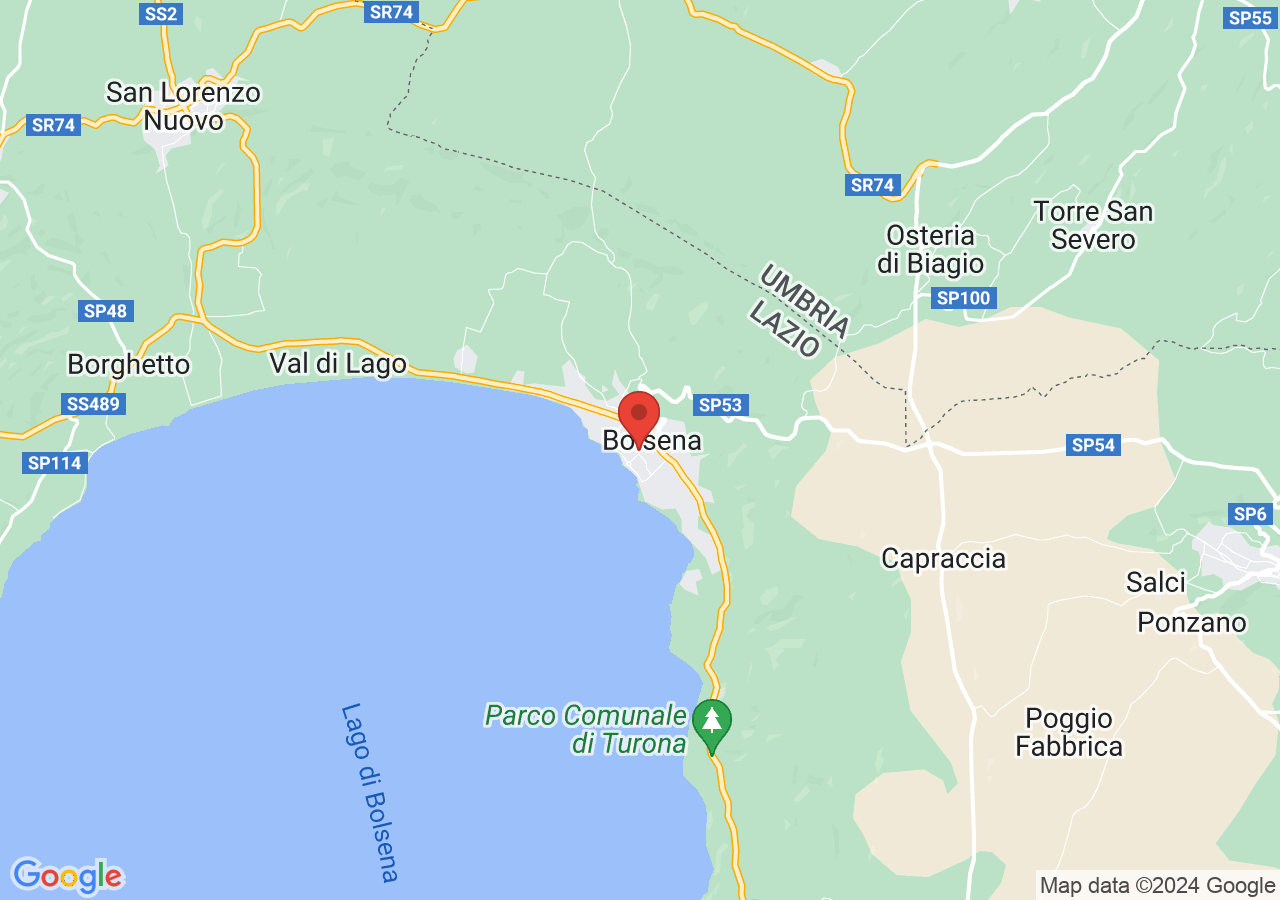 Mappa di Festa del Corpus Domini e Miracolo Eucaristico