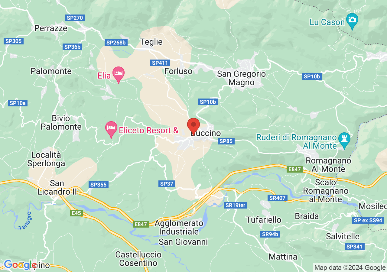 Mappa di Festa della Musica di Buccino