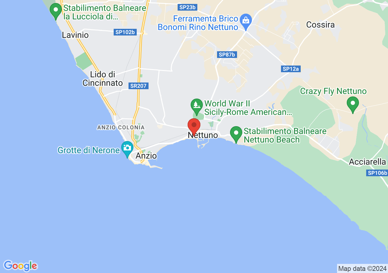 Mappa di Forte Sangallo