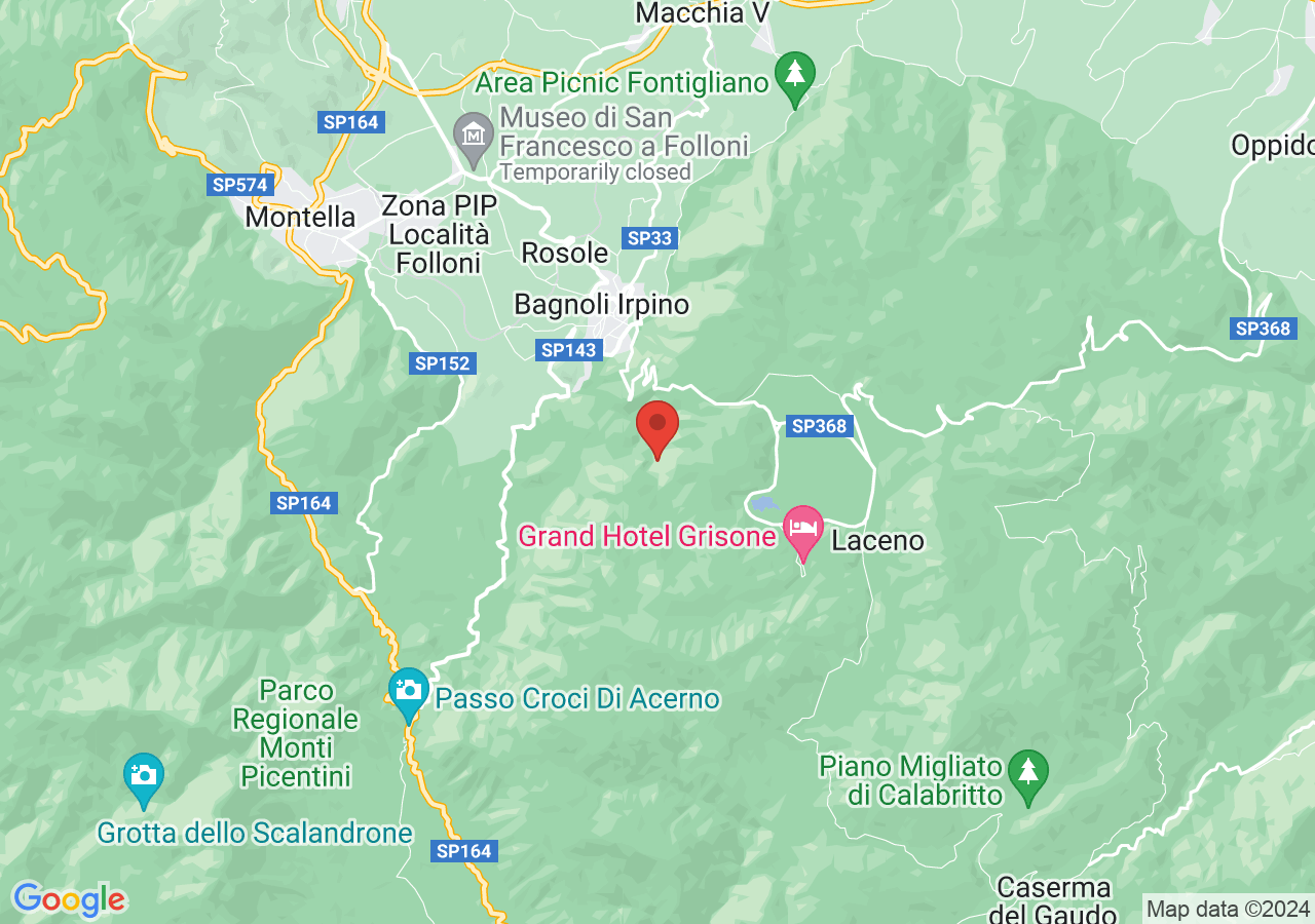 Mappa di Grotta del Caliendo