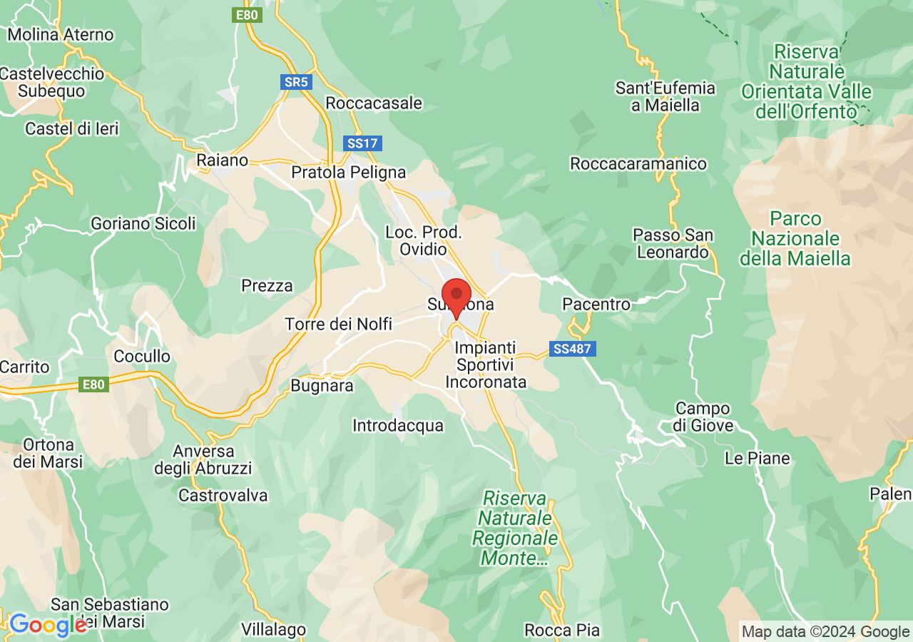 Palazzi storici e mura di Sulmona
