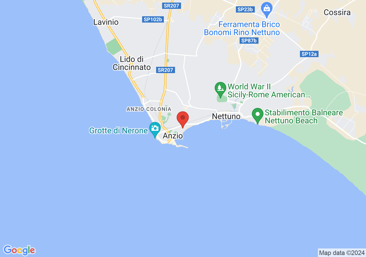 Mappa di Paradiso sul Mare