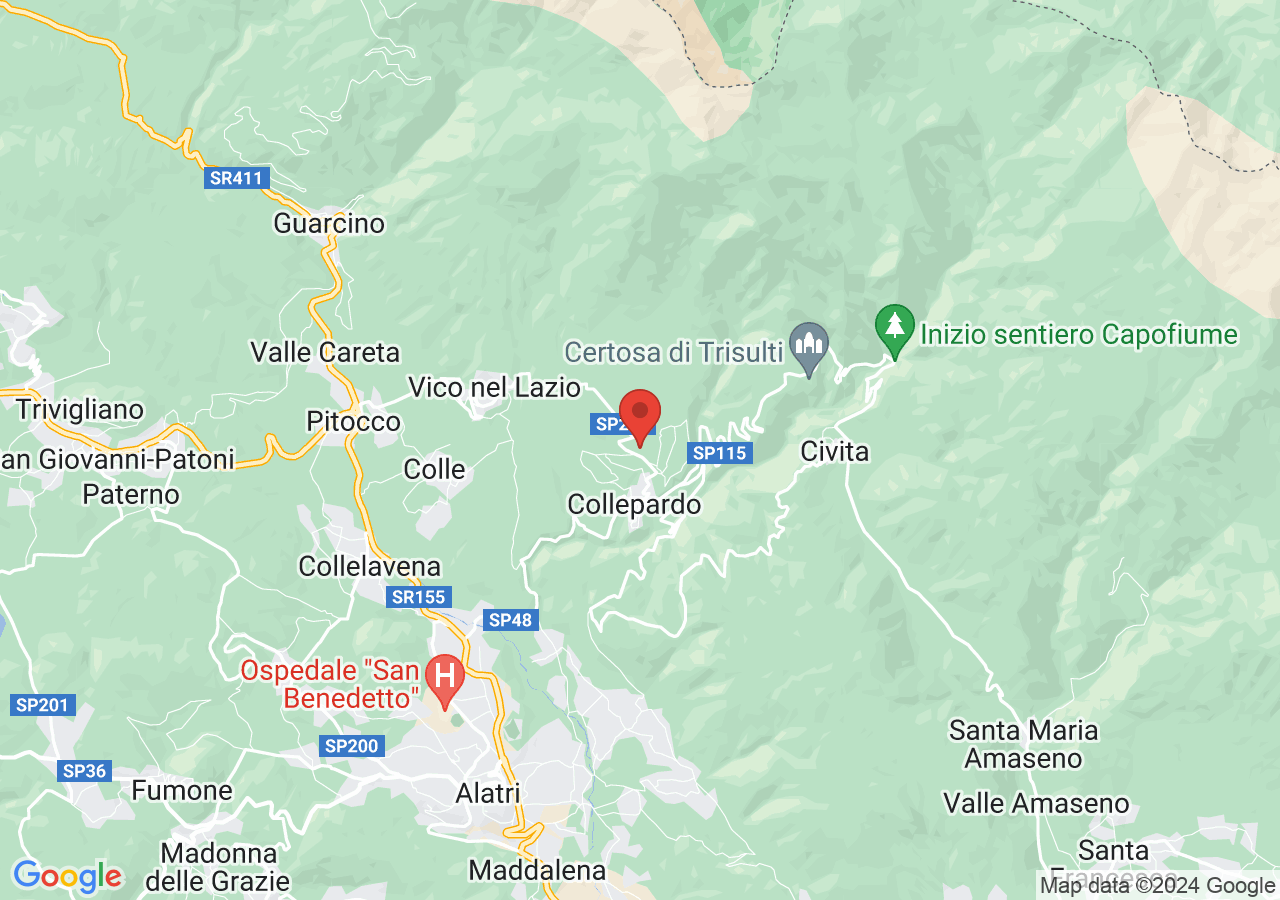 Mappa di Pozzo d'Antullo