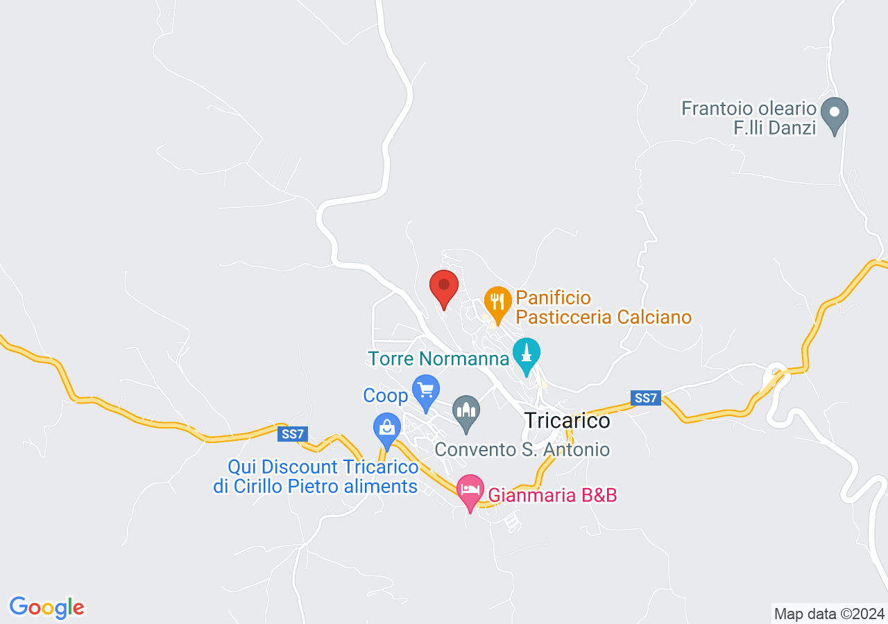 Mappa di Quartieri arabi