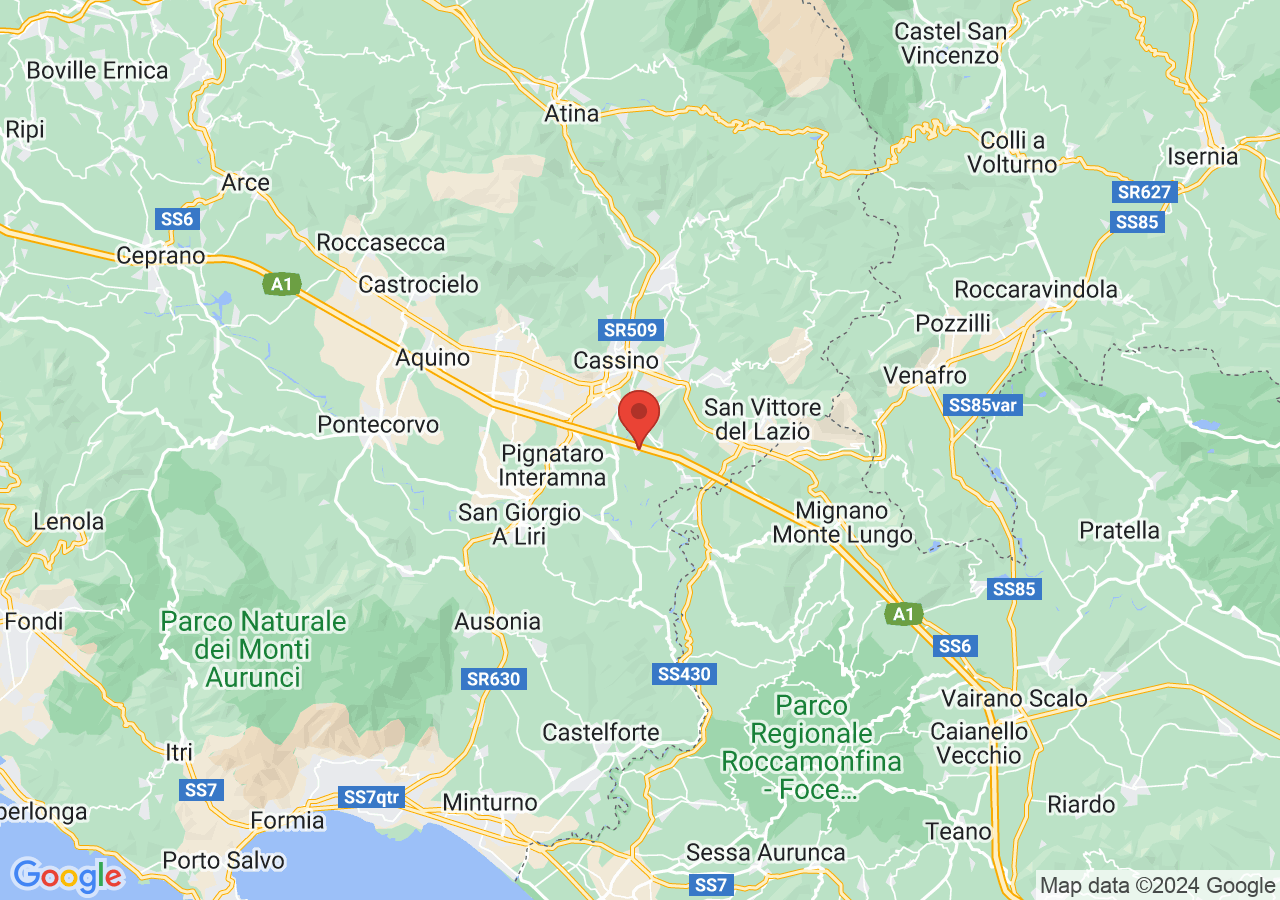 Mappa di Rafting sul fiume Gari