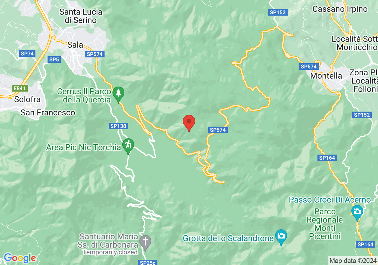 Mappa di Ripe della Falconara