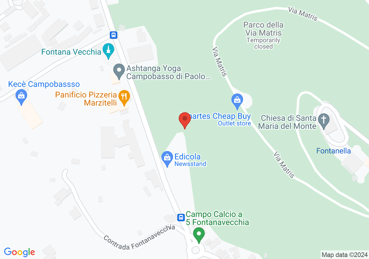 Mappa di Santuario di Santa Maria del Monte