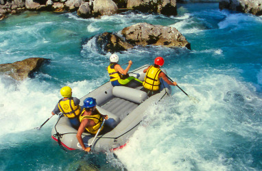 Rafting sul fiume Gari